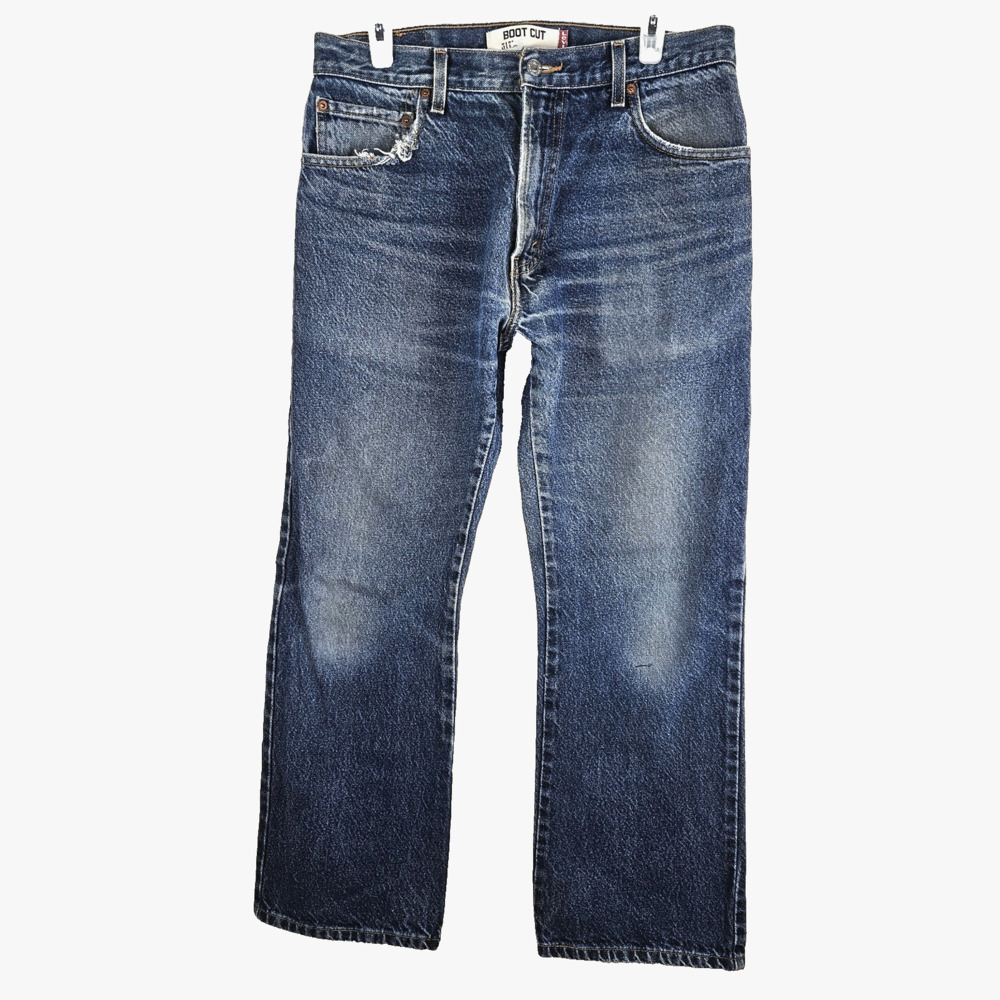 vtg 2000s Levis 517 Boot Cut Jeans Sz 34x30 FIT 33X30 Blue Med Wash Bootcut